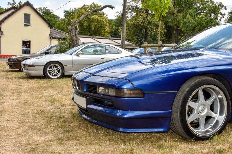 7er-S�dhessenstammtisch meets 8-Series Club. BMW 8er.
