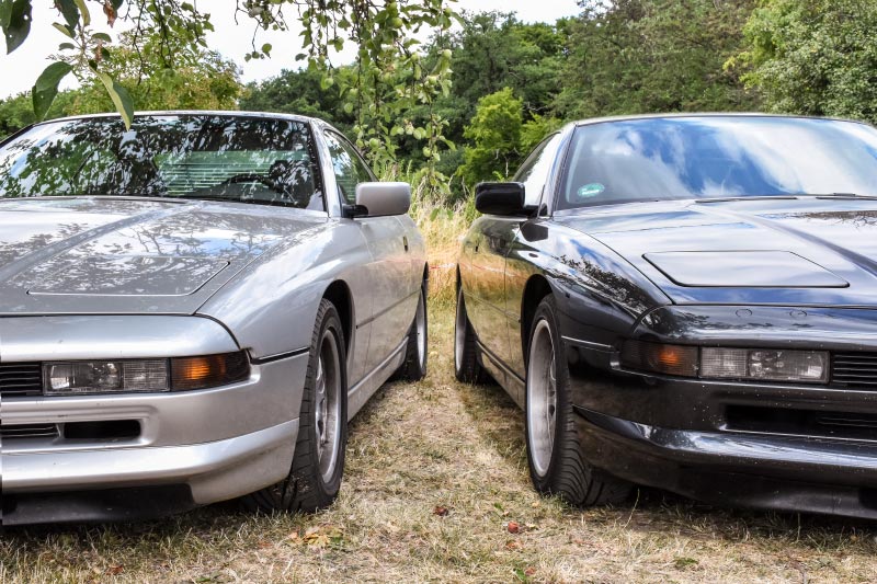 7er-S�dhessenstammtisch meets 8-Series Club. BMW 8er-Reihe.
