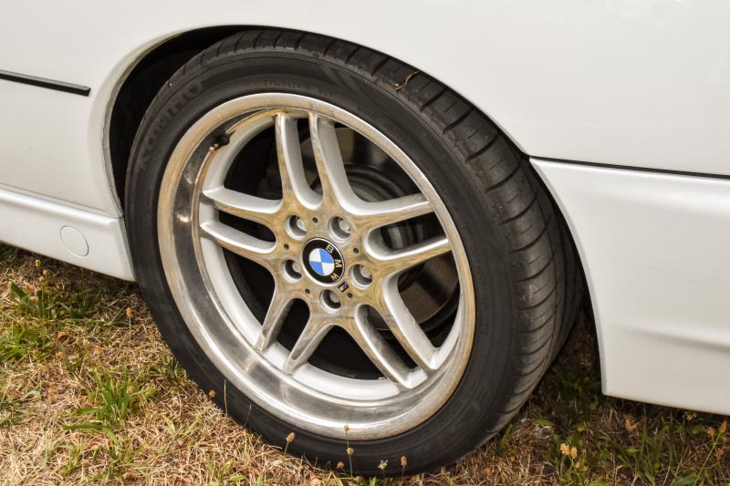 7er-S�dhessenstammtisch meets 8-Series Club. BMW Felge 'M Parallel'.