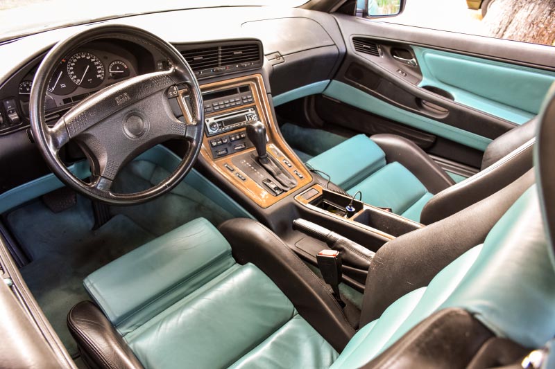 7er-S�dhessenstammtisch meets 8-Series Club. BMW 840i in seltenem BiColor Interieur von Renate ('Renate') und ('Telekom-iker').