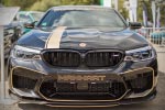 Manhart MH5 700 auf Basis des neuen BMW M5 mit 723 PS, mit Manhart Carbon Fronstpoiler.