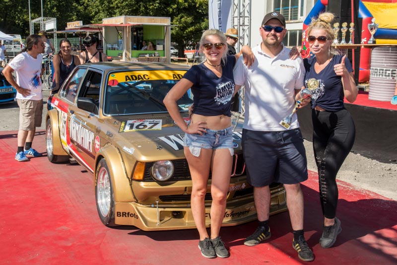 BMW Scene Show 2018: Dieser Sportwagen auf Basis der ersten 3er-Reihe (E21) kam per Transporter nach Recklinghausen.