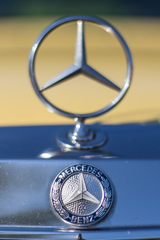 Mercedes 280 SE (W126) von Alexander ('Highliner'), Mercedes Stern.
