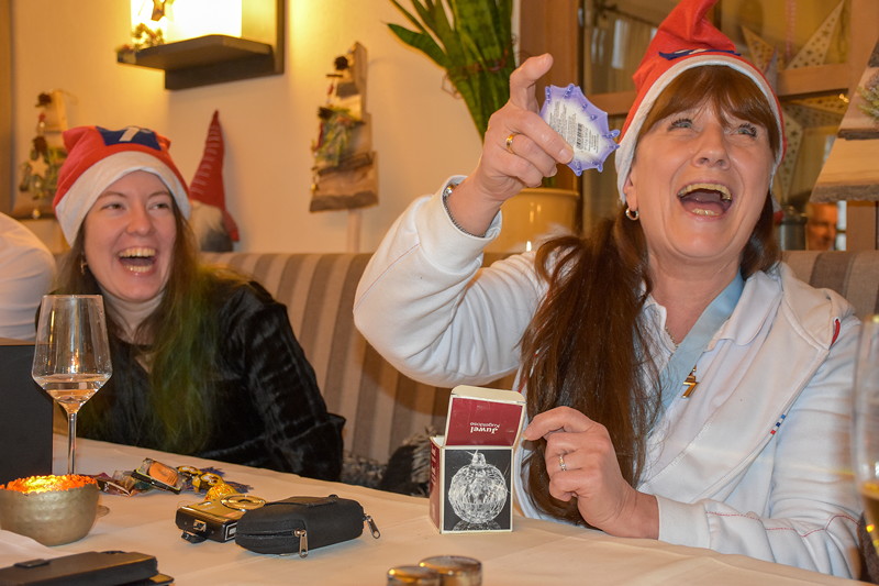 Sichtbar viel Spa hatten die Stammtischler bei ihren Weihnahtsstammtischen. Hier der Sdhessen-Stammtisch am 02.12.2018.