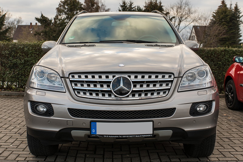 Rhein-Ruhr-Stammtisch im Februar 2019, Mercedes ML, Winterauto von Gregor ('leopold456')