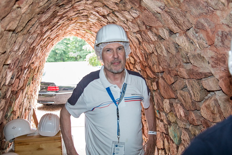 100. BMW 7er S�dhessen Stammtisch: auch Uli ('Ulrich51') nahm an der Bergwerksf�hrung teil.