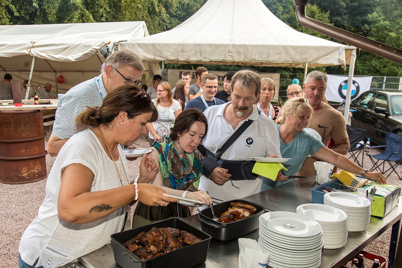 100. BMW 7er S�dhessen Stammtisch: Grillen am Kupferbergwerk 'Grube Wilhelmine'.