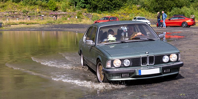 BMW Power Day 2021 in Enspel. BMW 735i (E23) von Michal ('bmwe23')