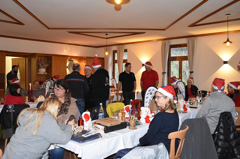 Weihnachtsstammtisch der 7er BMW Freunde Sdhessen am 04.12.2022