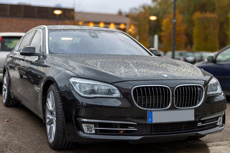 249. Rhein-Ruhr-Stammtisch im November 2023: BMW 760Li (F02 LCI) von Sebastian ('Bastl')