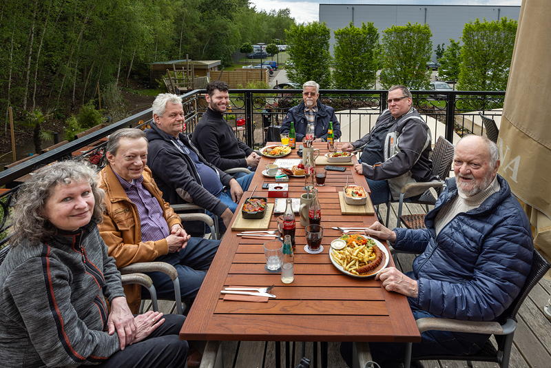 255. Rhein-Ruhr-Stammtisch im Mai 2024 in der Finca u. Bar Celona in Bochum