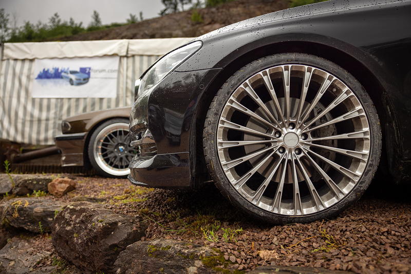  150. Treffen der 7er BMW Freunde S�dhessen:BMW 750Ld (G12) von J�rgen ('Yachtliner') auf 22 Zoll Felgen