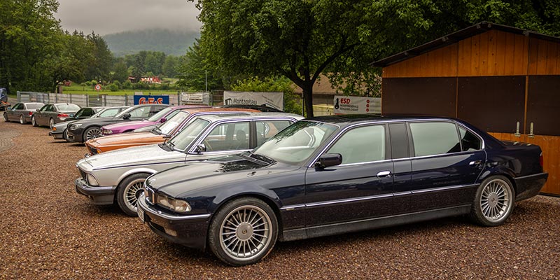 150. Treffen der 7er BMW Freunde S�dhessen: BMW L7 (E38) von Peter ('pizi')