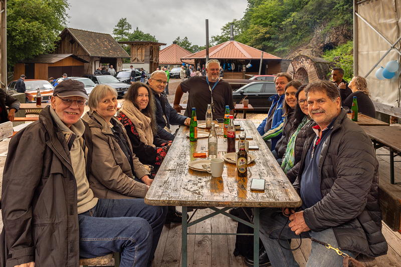 150. Treffen der 7er BMW Freunde S�dhessen: gem�tliches Beisammensein