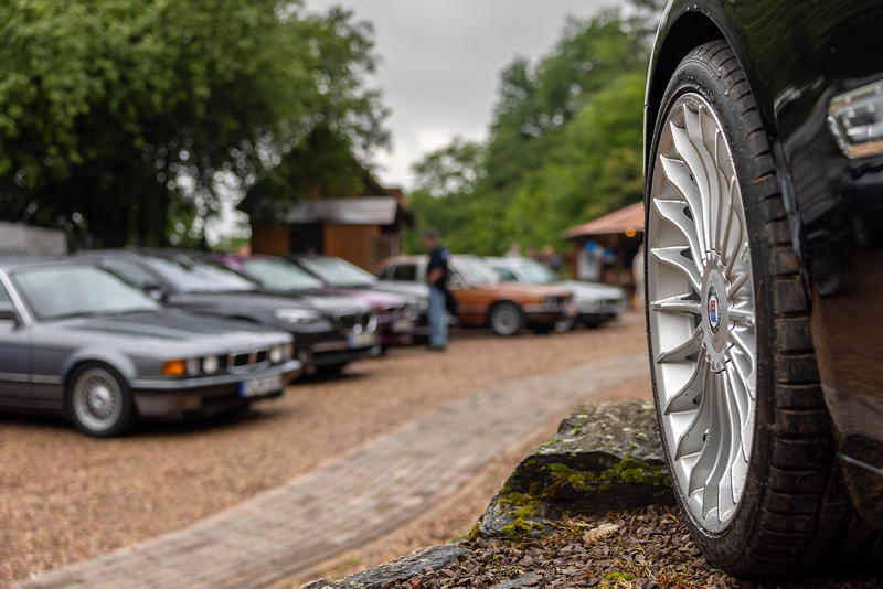150. Treffen der 7er BMW Freunde S�dhessen: Alpinarad auf dem BMW 740d xDrive (F01 LCI) von Karl-Heinz ('Fuat')