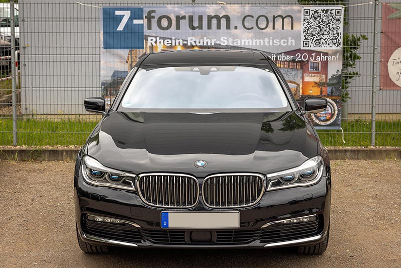 256. Rhein-Ruhr-Stammtisch im Juni 2024: BMW 740Ld xDrive (G12) von Michael ('Fiete')