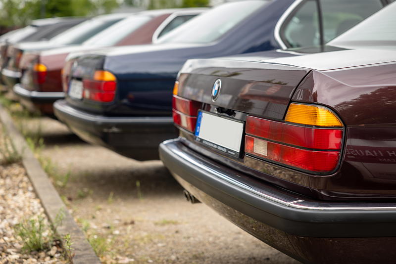 Rhein-Ruhr-Stammtisch im Juni 2025: mit drei 7ern der E32-Generation