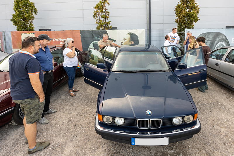 Rhein-Ruhr-Stammtisch im September 2025: BMW 730i (E32) von Patrizia ('jp730')