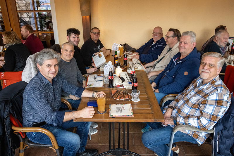 Rhein-Ruhr-Stammtisch im Dezember 2025 in der Finca u. Bar Celona in Bochum