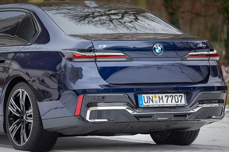 BMW i7 M70 xDrive (G70) von Christian ('Christian'), Heck