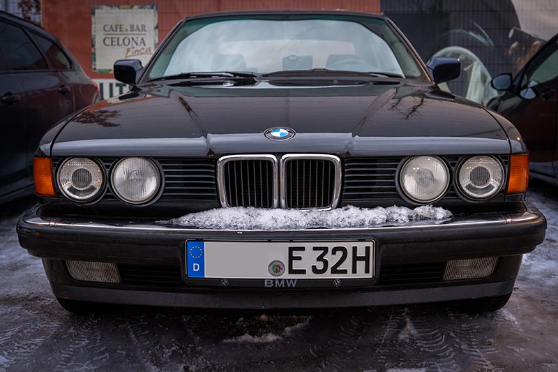 Rhein-Ruhr-Stammtisch im Januar 2026: BMW 730i (E32) von Udo ('black-diamond')