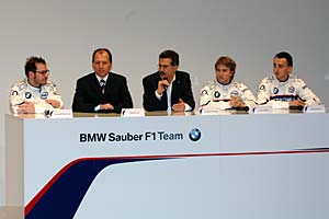 Das neue BMW Sauber F1-Team