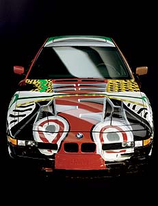 David Hockney, Art Car, 1995 - BMW 850 CSi