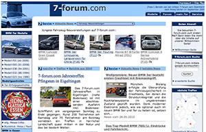 7-forum.com Startseite vom 26.05.2010