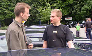 Unterhaltung beim 7er-Treffen am Edersee