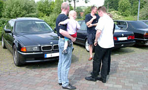BMW 7er-Treffen in Ratingen