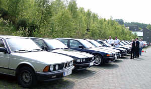 BMW 7er-Treffen in Ratingen