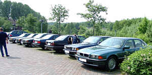 BMW 7er-Treffen in Ratingen