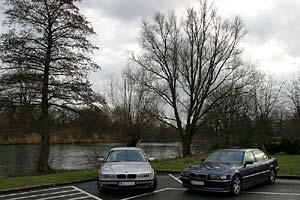 BMW 7er Stammtisch in Moers im Februar