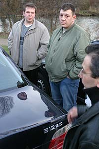 BMW 7er Stammtisch in Moers im Februar 2004