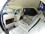 Blick in den hinteren Innenraum von Lars� BMW L7 (E32)