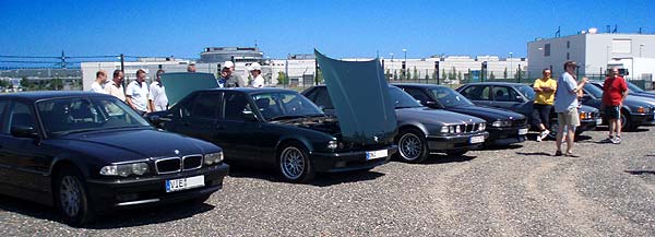 dritter BMW 7er-Treff in Kerpen