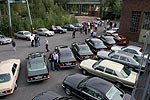 S-Klasse-Treffen in Dortmund: Blick auf den S-Klasse Parkplatz