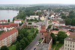 Blick von der Kirche St. Marien in Prenzlau