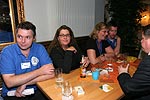 das ORGA-Team am Abend: Andre, Sonja, Vera und Alexander