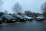 beim 75. Rhein-Ruhr-Stammtisch waren alle BMW 7er-Modellreihen vom E23 bis E66 vertreten