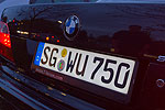 Leuchtkennzeichen am BMW 750i (E38) von Peter (peter-express)