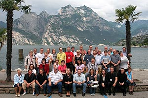 Gruppenfoto der Teilnehmer in Torbole am Gardasee