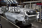 Foto aus der Karosserie-Produktion im BMW Werk Leipzig