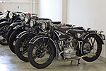 historische BMW Motorräder