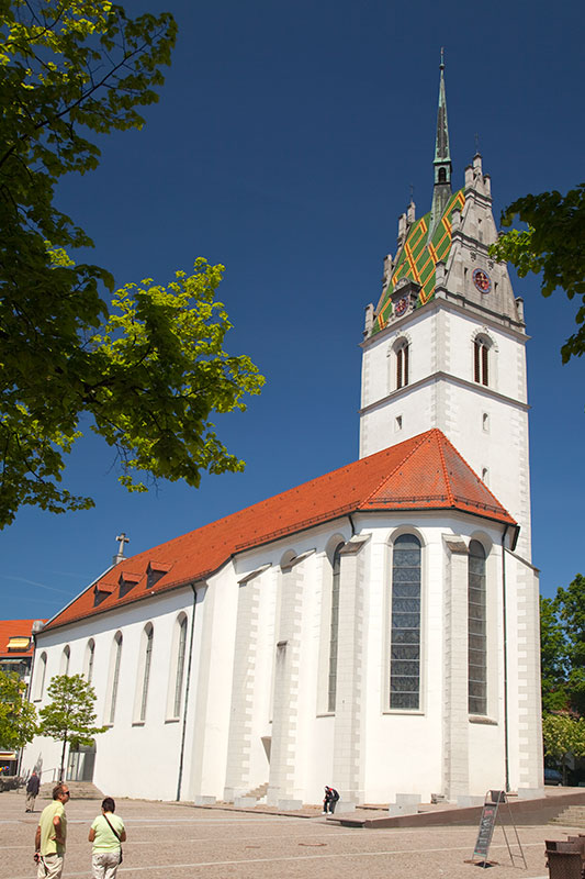 Foto St. Nikolaus Kirche in Friedrichshafen (vergrößert)
