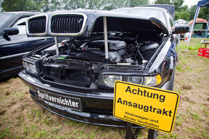Vorsicht: Ansaugtrakt. Der BMW 740i (E38) von Tobias ('Spritvernichter')