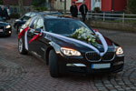 Hochzeitsauto BMW 730d (F01 LCI), gefahren vom Trauzeugen