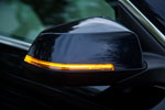 seit dem Facelift im Jahr 2012 gibt es erstmals Blinker im Außenspiegel eines 7er-BMWs, hier der 730Ld von Christian