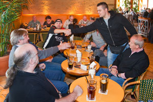 Rhein-Ruhr-Stammtisch im Café del Sol im November 2013 in Castrop-Rauxel
