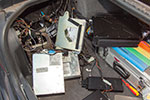 An der Elektronik im Kofferraum des BMW 740iA (E38) von Frank ('Festus03') wurde fleissig gearbeitet